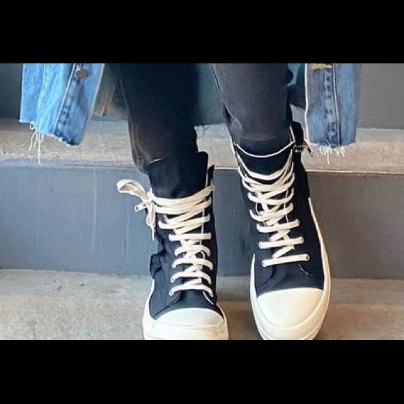 Rick Owens Drkshdwdoeskin Cargo High 
